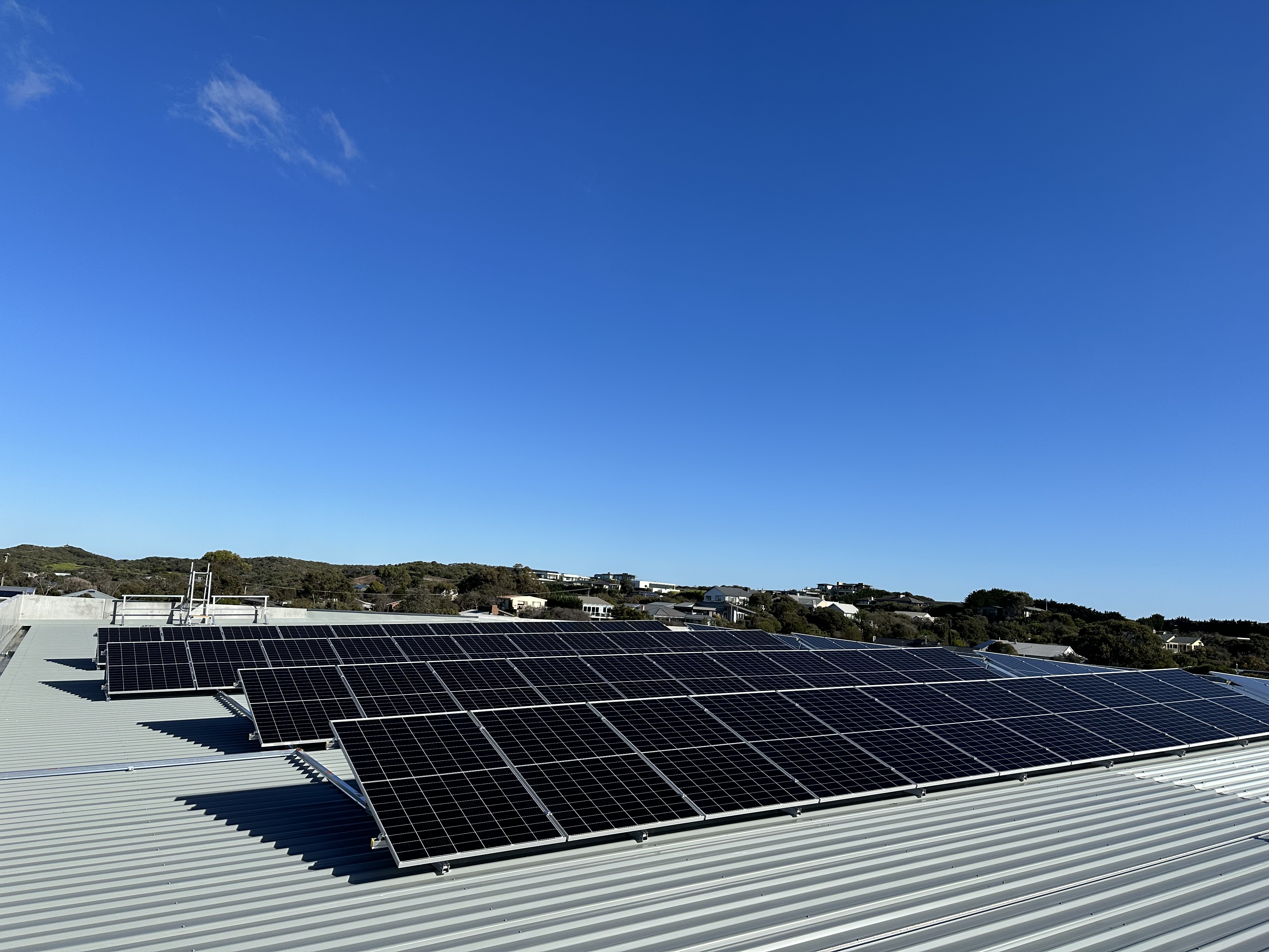 Commercial solar inverter installation by Solar Plus Electrical